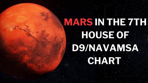 Significance Of Houses In The <b>Navamsa</b> Chart. . Mars in 7th house navamsa spouse